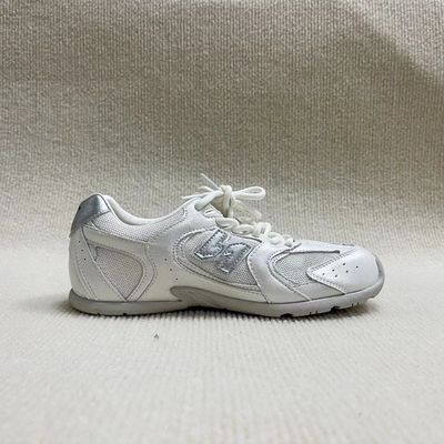 Women N-word flat running shoes breathable and casual with net surface