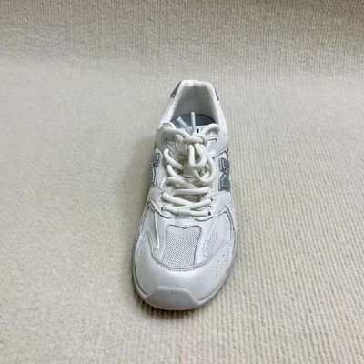 Women N-word flat running shoes breathable and casual with net surface