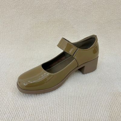 Fashion Women'S Business Casual Heels U Knot Brown Heels For Women
