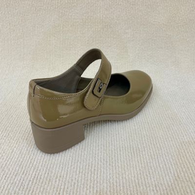 Fashion Women'S Business Casual Heels U Knot Brown Heels For Women