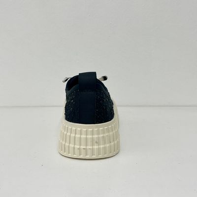Women comfort breathable espadrilles with mesh upper and slip-on