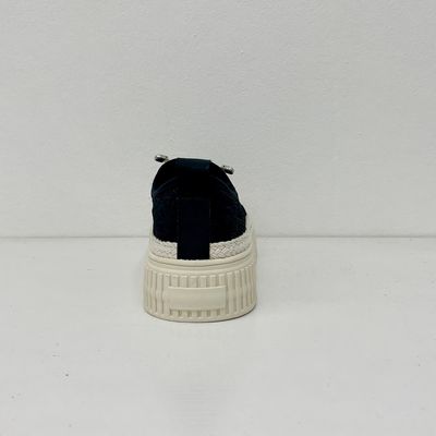 Women comfort breathable espadrilles with mesh upper and pearl low cut