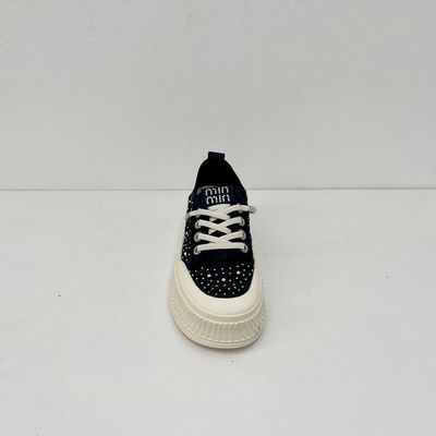 Women breathable sneakers espadrilles mesh indoor and outdoor high top lace up