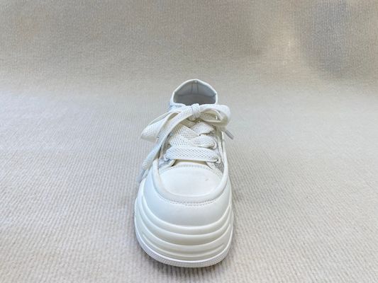 Women lace breathable espadrilles walking shoes with high top