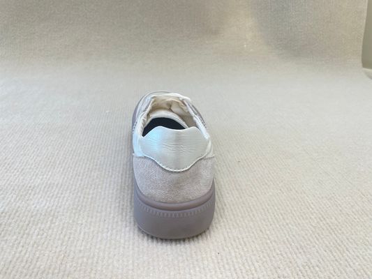 ODM White Satin Espadrilles Sneakers Soft Soled And Fashion Silk Ribbon