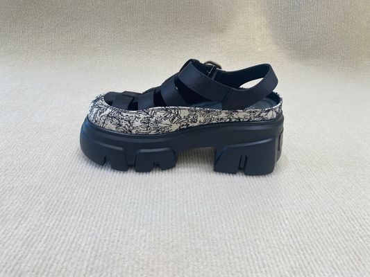 Embroidered Women'S Platform Elevating Shoes