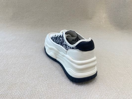 Chinese style embroidery low-top women casual sport lightweight comfortable round head