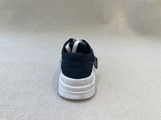 Ladies Black And White Espadrilles Round Head Black White Espadrilles Thick Bottom