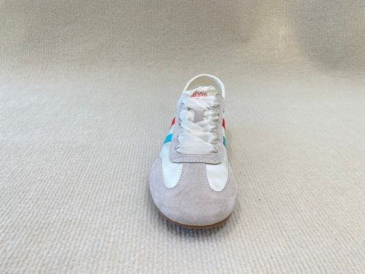 Women fashion sneakers satin shoes lace-up breathable with lace showlace and low cut
