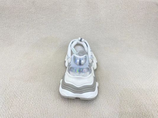 Silver Lace Pearl Women Sneakers Mesh Turbo Shoes Casual And Running