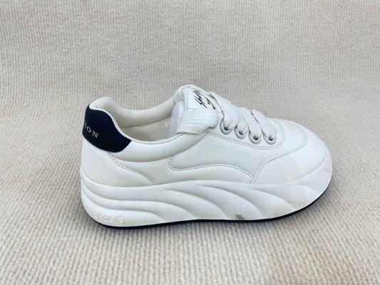 Casual Women Fashion Sneakers Soft Rubber Bottom White Fashion Sneakers