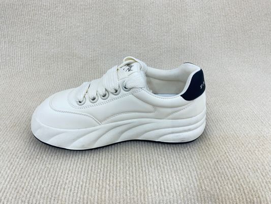 Casual Women Fashion Sneakers Soft Rubber Bottom White Fashion Sneakers