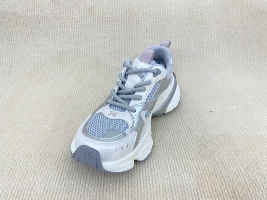 OEM Comfort Running Shoes Lace Up Womens Soft Trainers Autumn Spring