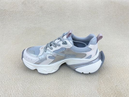 OEM Comfort Running Shoes Lace Up Womens Soft Trainers Autumn Spring