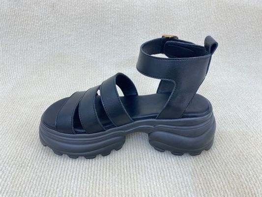 Heightening Platform Sandals For Women With Buckles Anti Slip