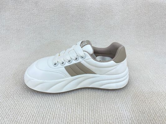 Mikrofiber-Schuhe für Frauen Echtleder